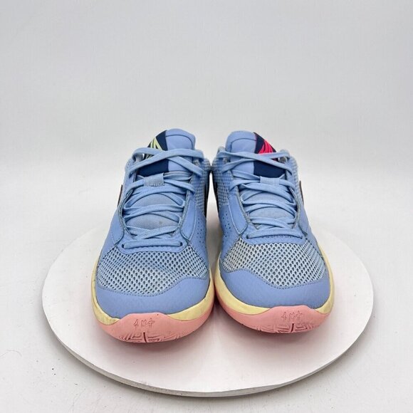 Nike Ja 1 Day One Men Size 8.5 DR8785 400 Cobalt Citron Hot Punch Pink Shoes - Picture 2 of 13